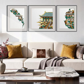 Premium Rectangle Decorative Wall Artwork for Home