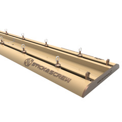 Stick & Screw Double Curtain Rail Tracks for Ceiling & Wall Mounting