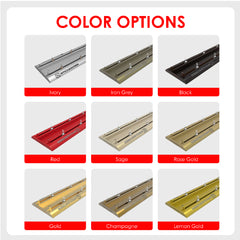 Stick & Screw Double Curtain Rail Tracks for Ceiling & Wall Mounting