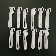 Heavy Duty Curtain Hooks for Smooth Sliding & Long-Lasting Use