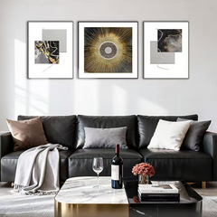 Elegant Modern Rectangle Wall Art for Home & Living Room